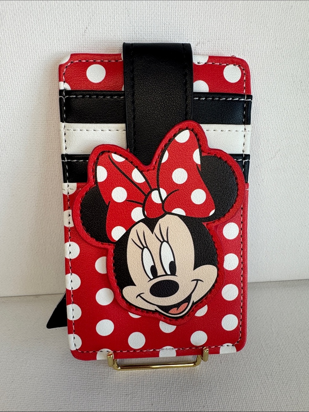 Disney Minnie Mouse Polka Dot Wallet ID Cardholder